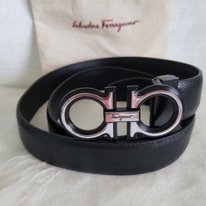 Salvatore Ferragamo Belt Men black color